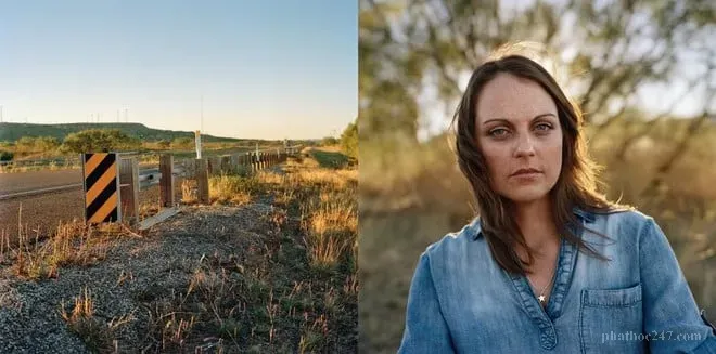 Ashlee Barnett gặp tai nạn xe hơi trên con đường cao tốc bang Texas