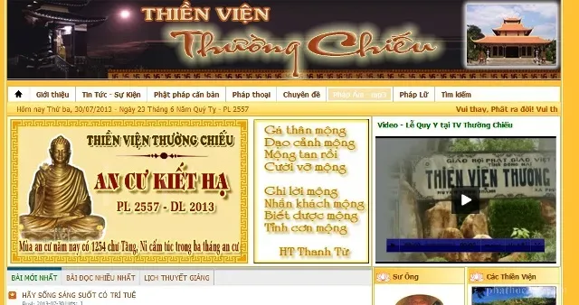 Bài pháp thoại của Hòa Thượng Thích Thanh Tứ