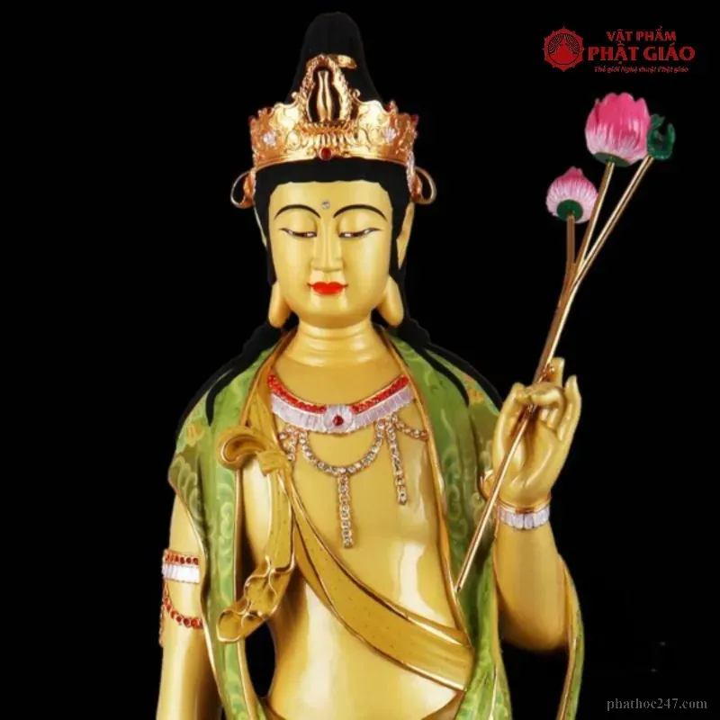 Bồ Tát Đại Thế Chí trong tấn công tâm lý từ bi và trí tuệ vô biên