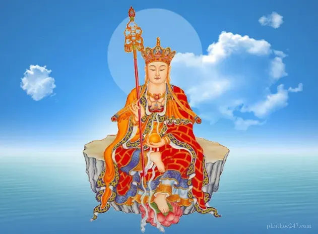 Bồ tát Địa Tạng chứng thực công đức cùng chay cho gia tiên