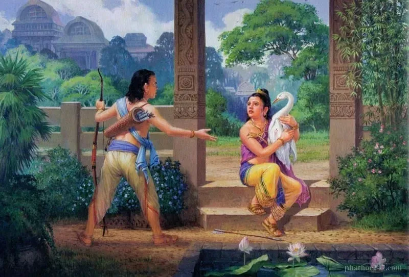 Bốn cảnh tượng linh thiêng: lão, bệnh, chết, và vị sa-môn xuất gia