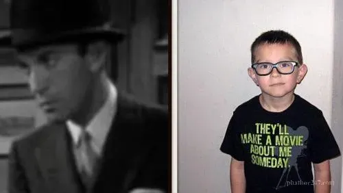 Bức ảnh từ bộ phim Night After Night năm 1932, trong đó cậu bé Ryan nhận ra chính mình là người đàn ông trong ảnh từ kiếp trước
