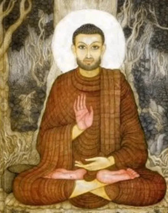 Các Tôn giả tu tập thiền định trong chùa Tre Lâm