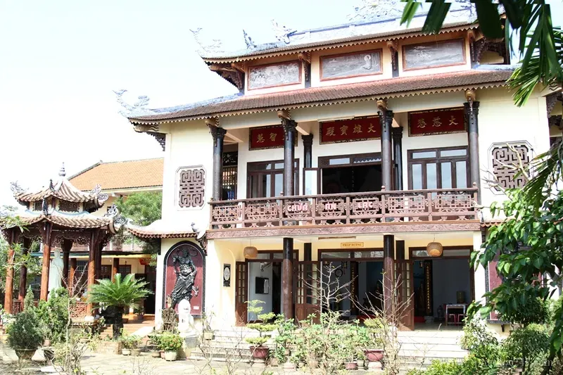 Chùa An Lạc - một trong những ngôi chùa quan trọng được Hòa Thượng xây dựng và trưởng kiến