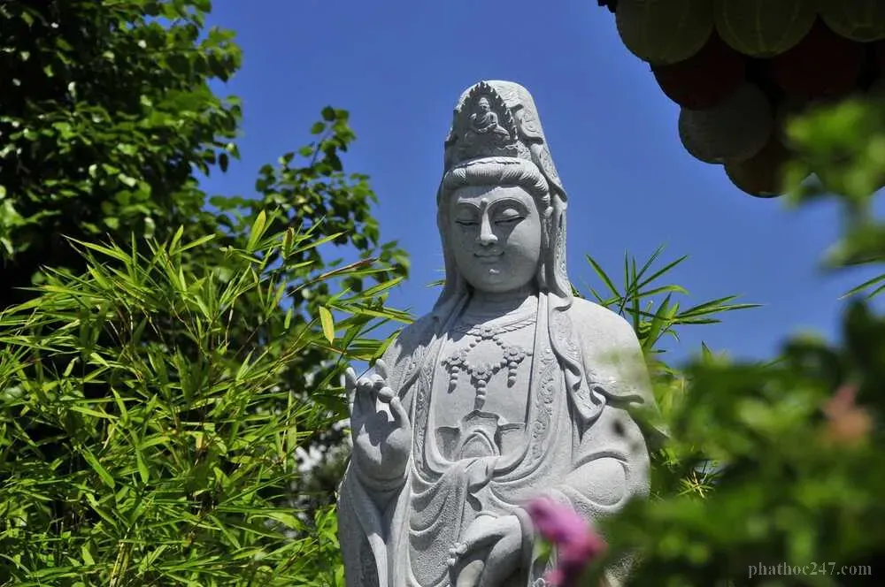 Cộng đồng Phật tử tu tập cùng nhau, tạo nên môi trường hòa bình và thanh bình