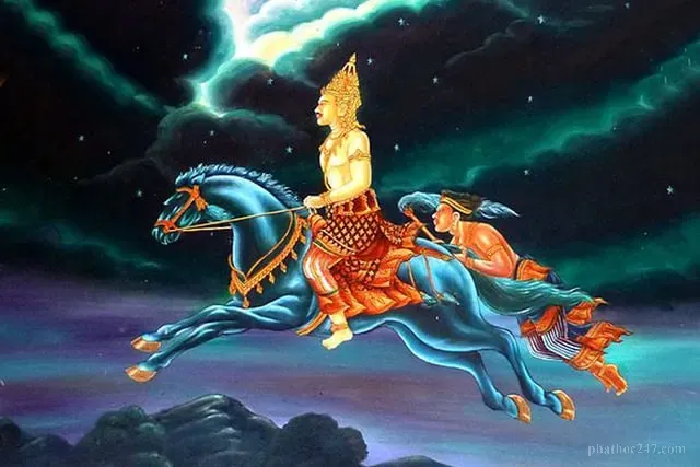 Cung trời Tâvatiṃsa nơi Ngựa Kiên Trắc được tái sinh