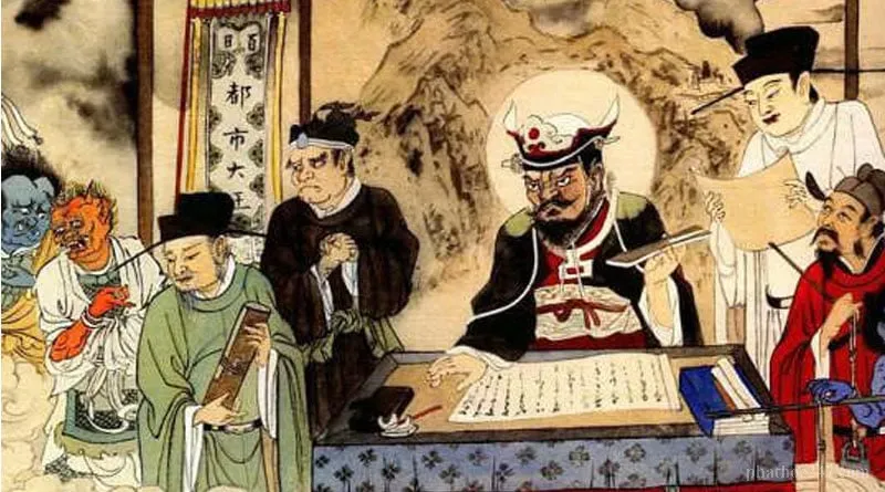 Điêm Vương trong hệ thống địa ngục Phật giáo với vai trò giám sát và xét xử các linh hồn