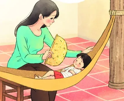 Đôi bé khiếm thính học tiếng nói - hình ảnh minh họa sự khổ đau từ nhân quả