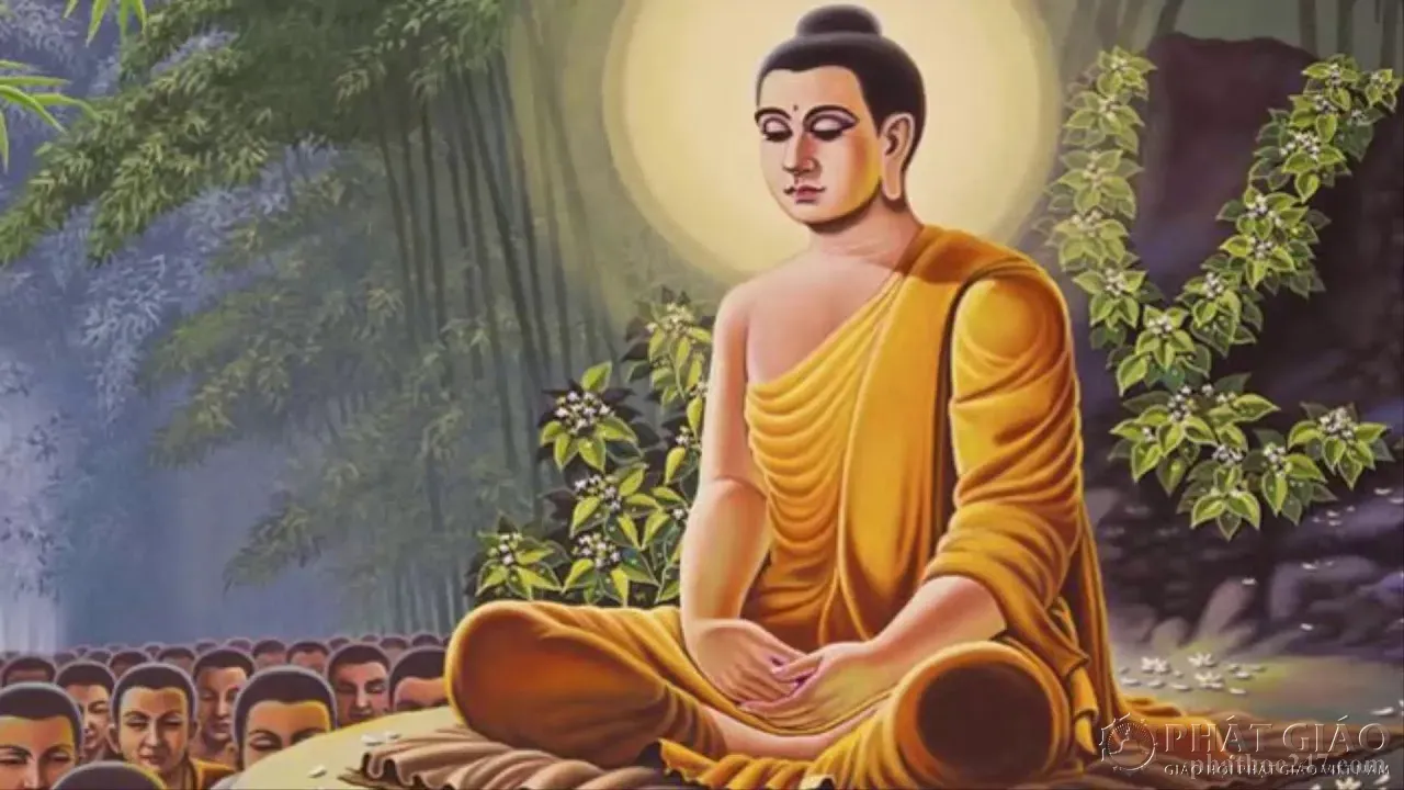 Đức Phật giáo hóa chúng sinh bằng chánh pháp và từ bi