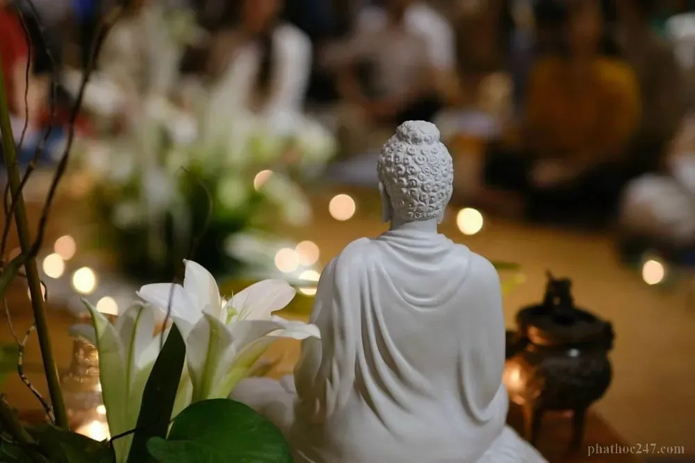 Hiếu đạo bắt nguồn từ tâm tin sâu sắc nơi Tam Bảo