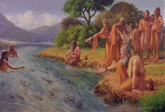 Nhóm các Đại Đệ tử của Đức Phật trước khi gặp Ngài để xuất gia tu học