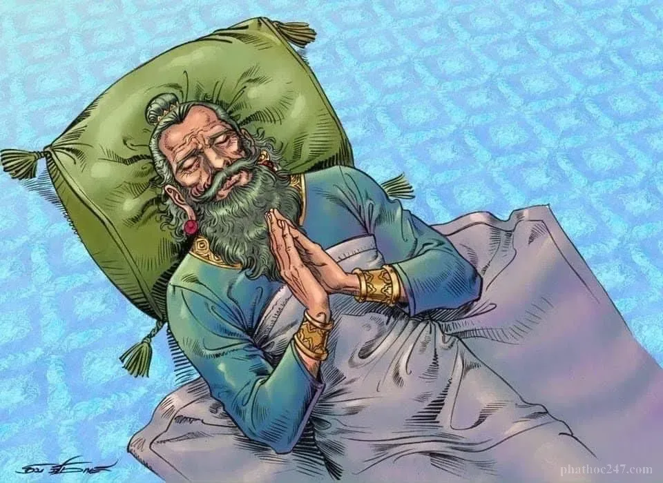 Niệm Phật cầu vãng sanh là quyết tâm của cụ ông suốt những năm cuối đời