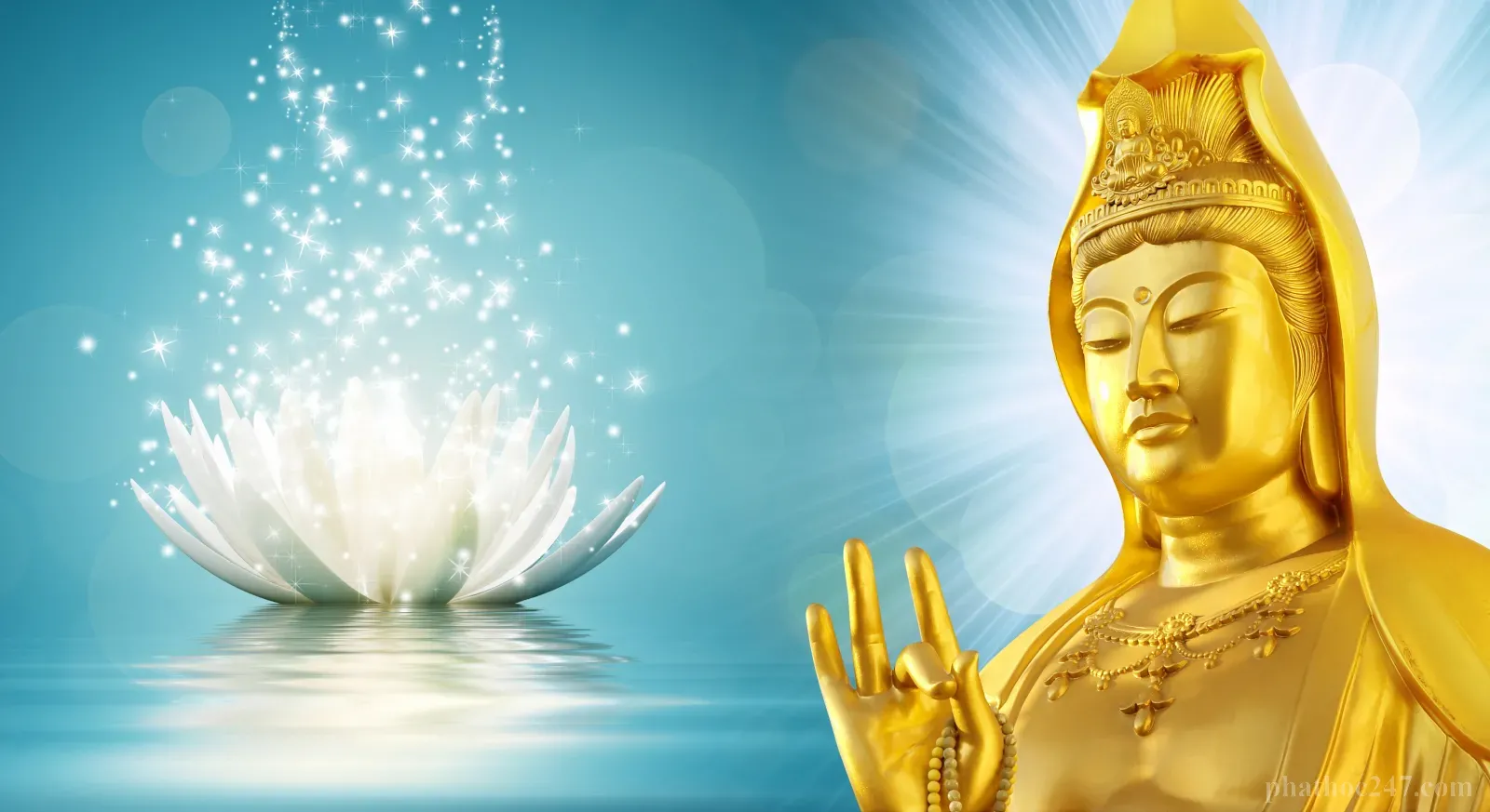 Pháp tu Quan Âm giúp chúng ta tự tại và từ bi toàn vẹn