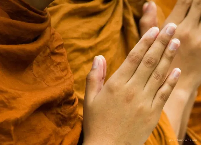 Thiền sư hướng dẫn đệ tử tu dưỡng tâm hạnh để đạt vẻ đẹp thiền định