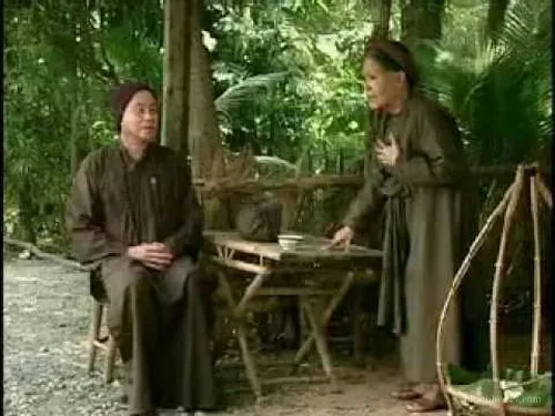 Thiền Sư Tông Diễn vào quán trà của mẹ uống nước và hỏi thăm