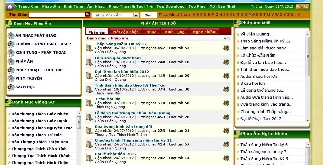 Trang tin Tĩnh Độ chuyên về pháp môn Tịnh Độ