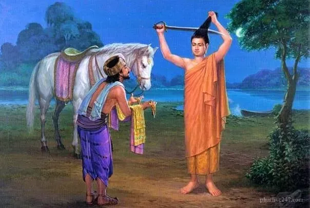 Vị sư công đang cung phụng mẹ già một cách trọn vẹn với yêu thương và tôn kính