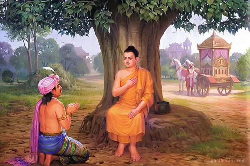 Vị thiên vị dạ xoa Sivaka xuất hiện để khuyến khích trường giả tiếp tục hành trình về phía trước