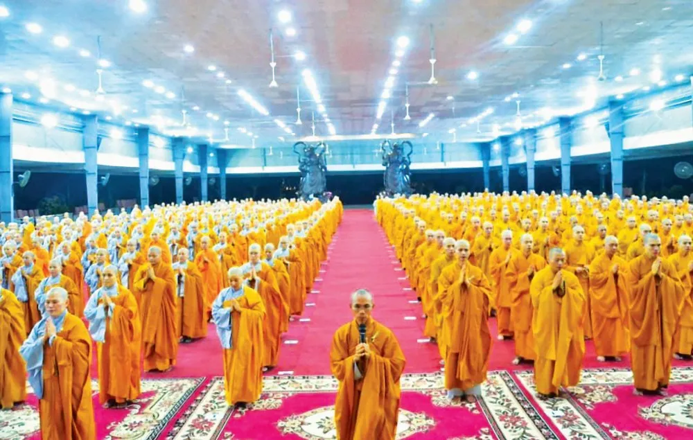 Đêm nằm mơ về tu tập trong mùa An Cư tại trung tâm Phật giáo