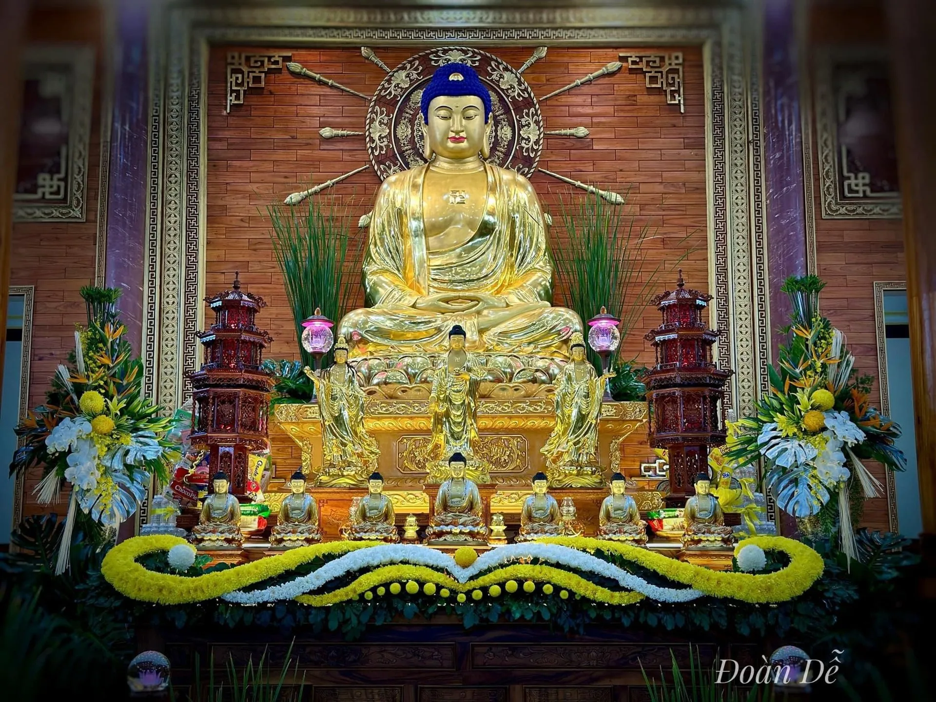 Hình ảnh minh họa về tâm từ bi của Phật tử khi tu hành những điều lành