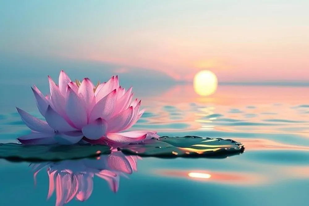 Người phụ nữ nhìn ra cửa sổ với biểu cảm lo lắng, thể hiện nỗi khổ không sám hối lỗi